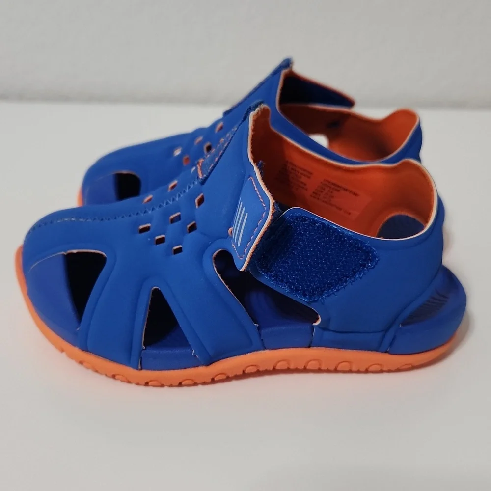 Wonder nation blue and orange sandals